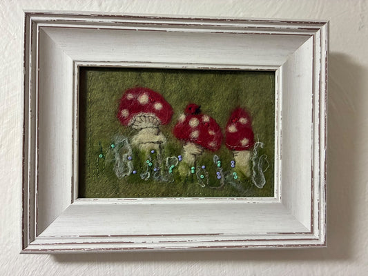Three Mushrooms
